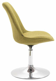 4-delige set stoelen Miverack C stof, Groen