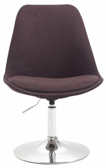 4-delige set stoelen Miverack C Stof, Bruin