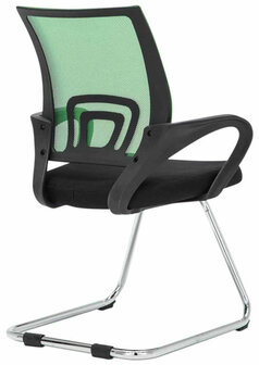 Set van 2 bezoekersstoelen Aeruke, Groen