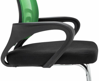 Set van 2 bezoekersstoelen Aeruke, Groen