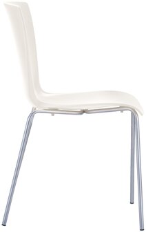2-delige set stoelen Moi, Creme