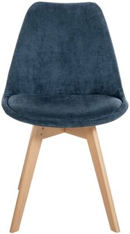 Stoel Linares Koord, Blauw