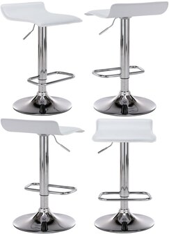 4-delige Bartafel Set Isbirg, Wit