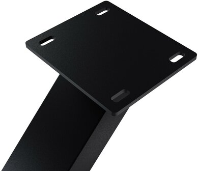 Tafelpoten Fenniy 120x60x72, Zwart