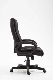 Bureaustoel XL Spirti Stof, Zwart