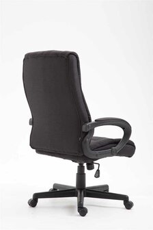 Bureaustoel XL Spirti Stof, Zwart
