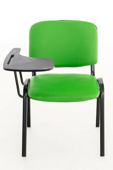 4-delige set stoelen Kin met inklapbare tafel kunstleer, Groen