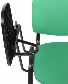 4-delige set stoelen Kin met klaptafel stof, Groen