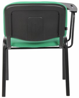 4-delige set stoelen Kin met klaptafel stof, Groen