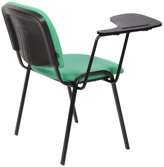 4-delige set stoelen Kin met klaptafel stof, Groen