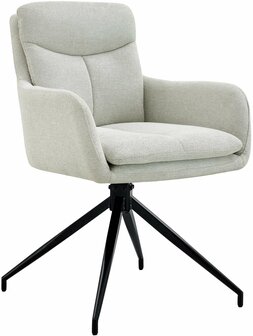 Eetkamerstoel Semors Stof, Creme