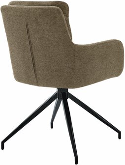 Eetkamerstoel Semors Stof, Bruin