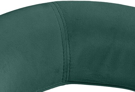 Barkruk Alindo Fluweel zwart, Groen