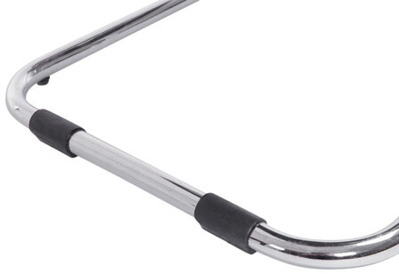 2-delige set bezoekersstoelen Seevirt, Bruin