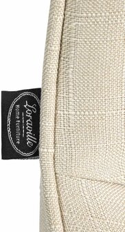 Barkruk Venoro Stof wit, Creme