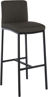 Barstoel Froepert Stof B, Grijs