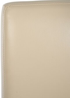 Barstoel Froepert Kunstleer B, Creme
