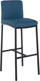 Barstoel Froepert Stof B, Blauw