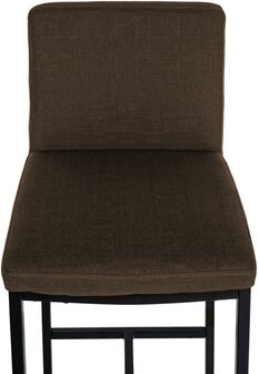 Barstoel Froepert Stof B, Bruin