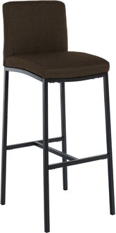Barstoel Froepert Stof B, Bruin