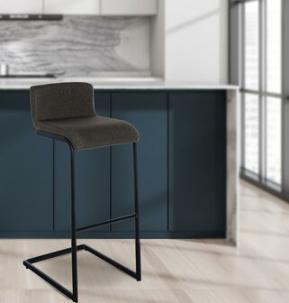 Barkruk Nowpert Stof Blauww