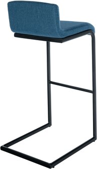 Barkruk Nowpert Stof Blauww