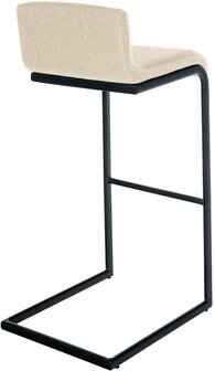Barkruk Nowpert Stof B, Creme