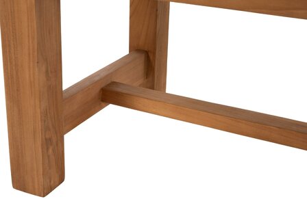 Teakbank Iegesti 120 cm, 