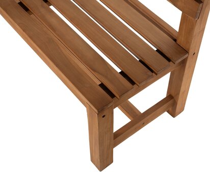 Teakbank Iegesti 120 cm, 