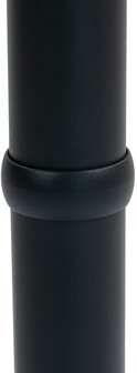 Statafel Horeferd rond 75 cm, Zwart