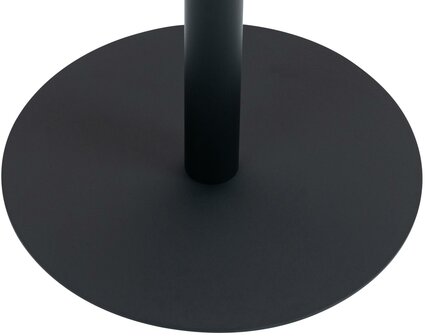 Statafel Horeferd rond 60 cm, Zwart