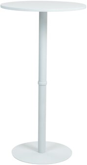 Statafel Horeferd rond 60 cm, Wit
