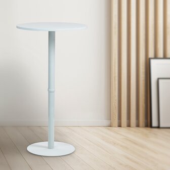 Statafel Horeferd rond 60 cm, Wit