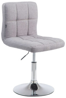 4-delige set Palma Lounger V2 Stof, Grijs