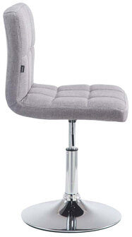 4-delige set Palma Lounger V2 Stof, Grijs
