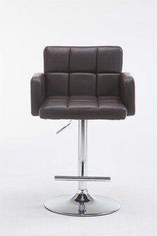 Barstoel Les Engalos Kunstleder C, Bruin
