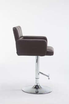 Barstoel Les Engalos Kunstleder C, Bruin