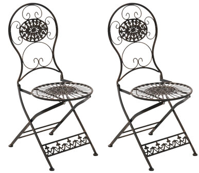 2-delige set stoelen Mina, 
