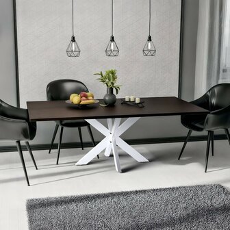 Tafelpoten Belixe 100x100 cm, Wit