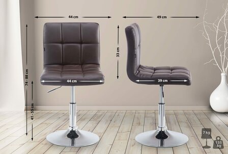 Palma Lounger V2, Bruin