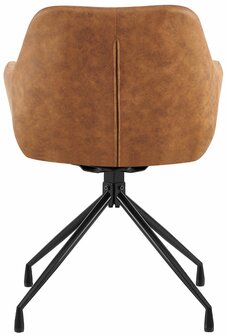 2-delige set eetkamerstoel Wilba Vintage, Grijs