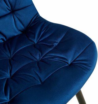 Set van 2 eetkamerstoelen Rissfird, Blauw