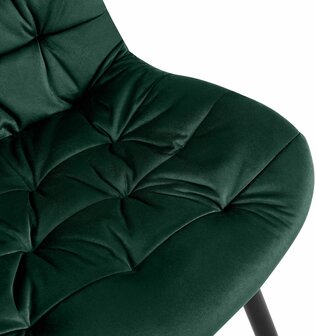 Set van 2 eetkamerstoelen Rissfird, Groen
