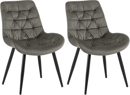 Set van 2 eetkamerstoelen Rissfird, 