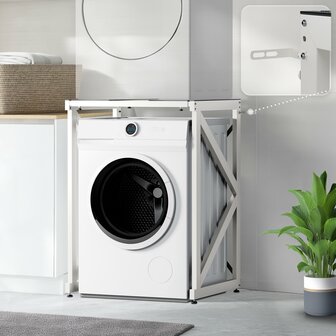 Wasmachine rek Celab, Wit