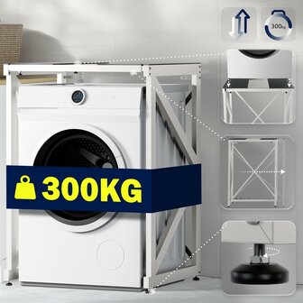 Wasmachine rek Celab, Wit