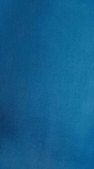 2-delige set eetkamerstoel Liwis fluweel, Blauw