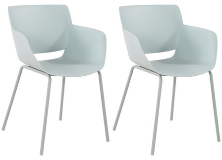 2-delige set stoel Ilpini, 