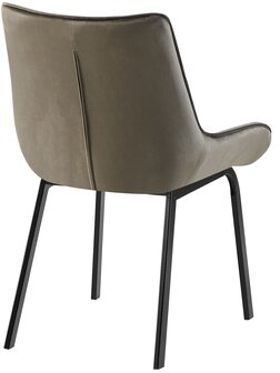 2-delige set stoel Sirindi fluweel, 