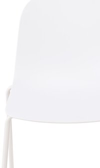 2-delige set stoel Hirdan, Wit
